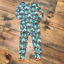 Load image into Gallery viewer, Bamboo Halloween Highland Cow Pajamas 2T
