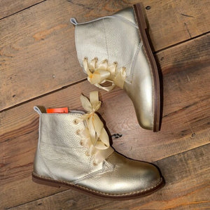 metallic side zip boots 2
