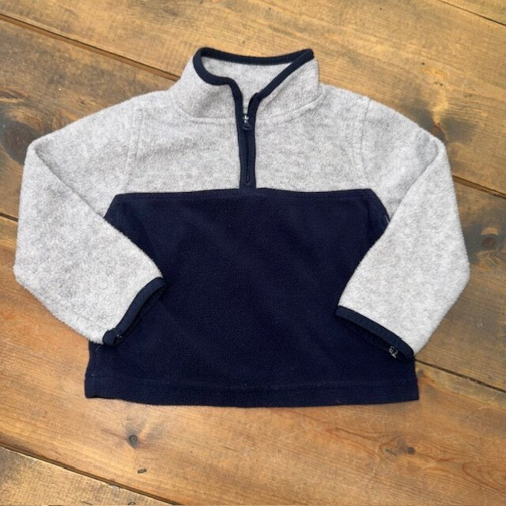 Fleece half zip jacket 18M