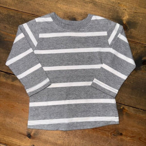 stripe LS tee 12M