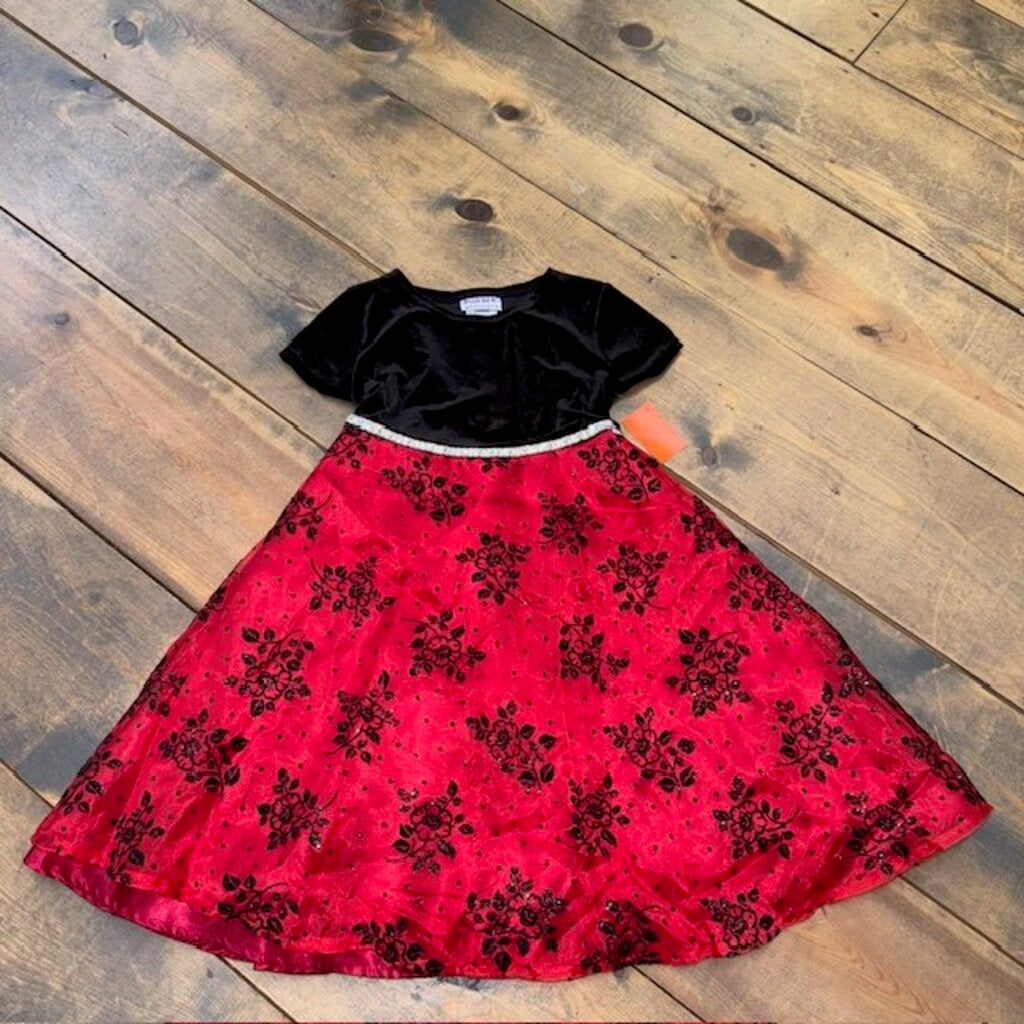 christmas special occasion velvet dress 6