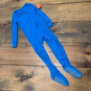 Solid bamboo footie 2T