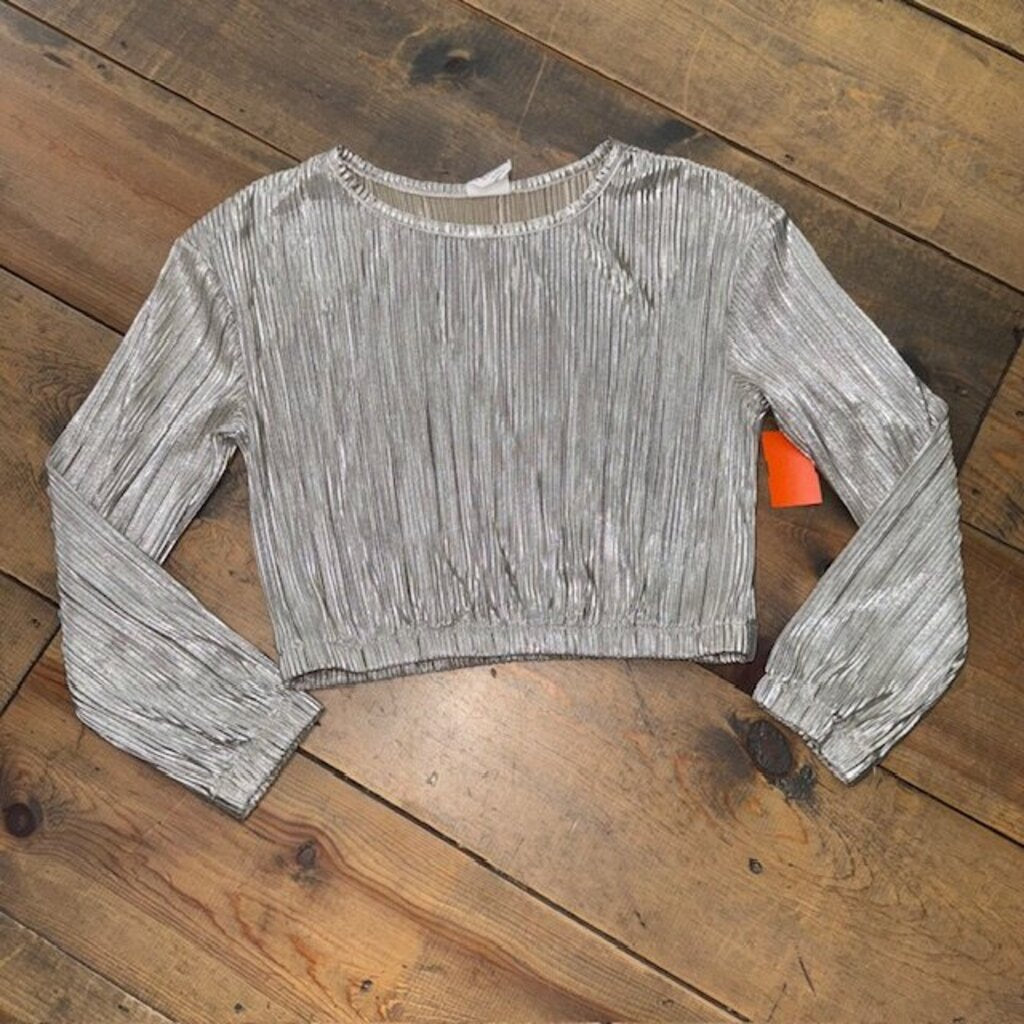 Metallic Long Sleeve Shirt 10/12