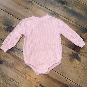 Waffle Bubble Romper 12/18M