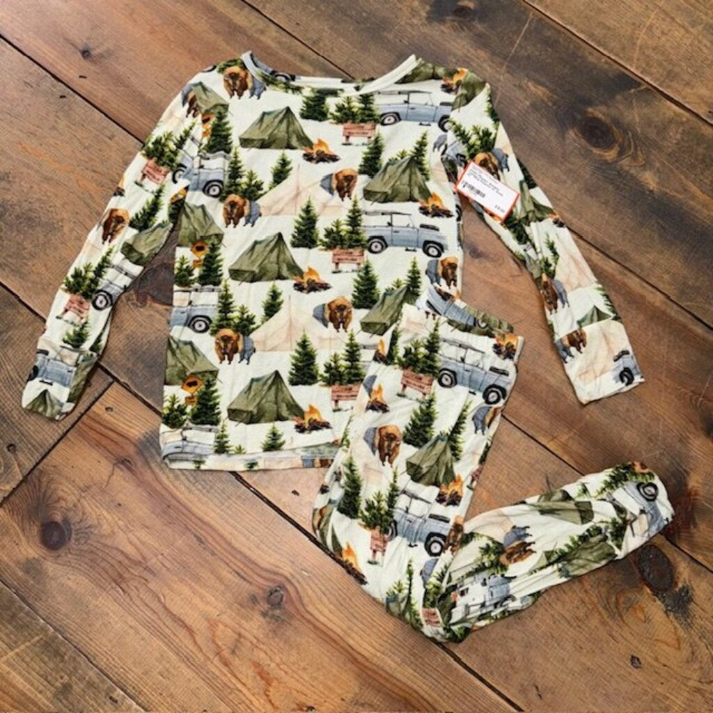 Bamboo Camping Pajamas 4T