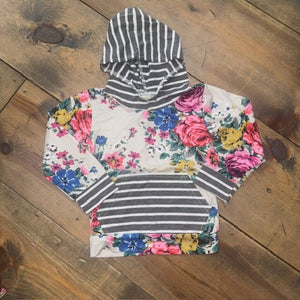 Hooded Floral Shirt 18M
