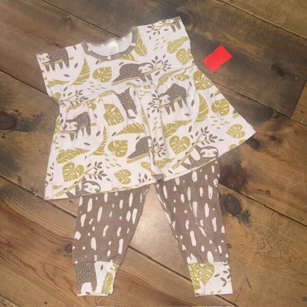 Sloth Outfit 2T