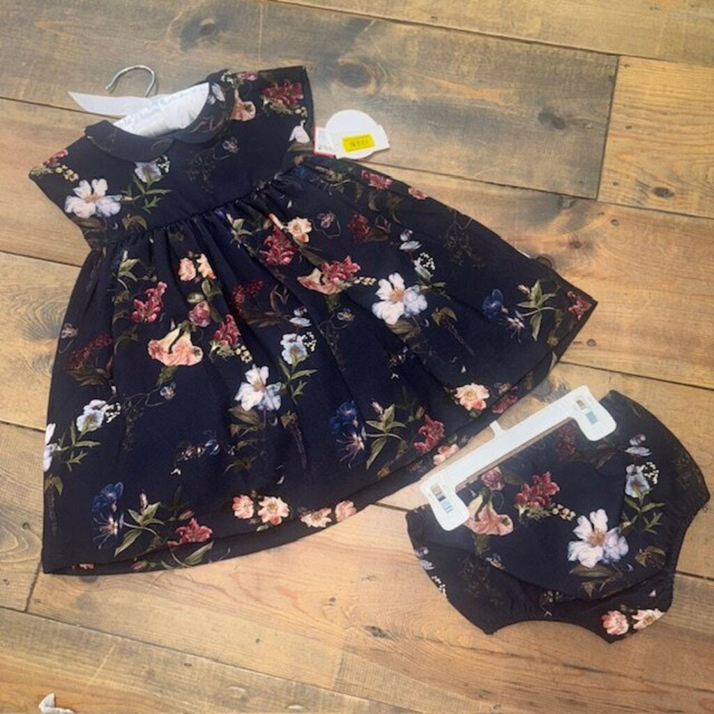 NEW Floral Dress & Diaper Cover 24M