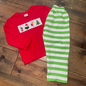 Christmas Grinch Outfit 4T