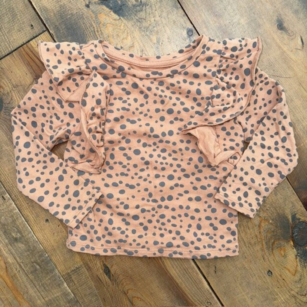 Dalmatian Print Top 2T