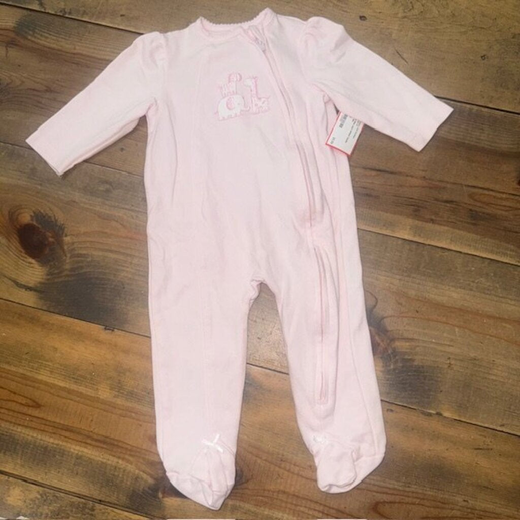 zoo animal footie 9m