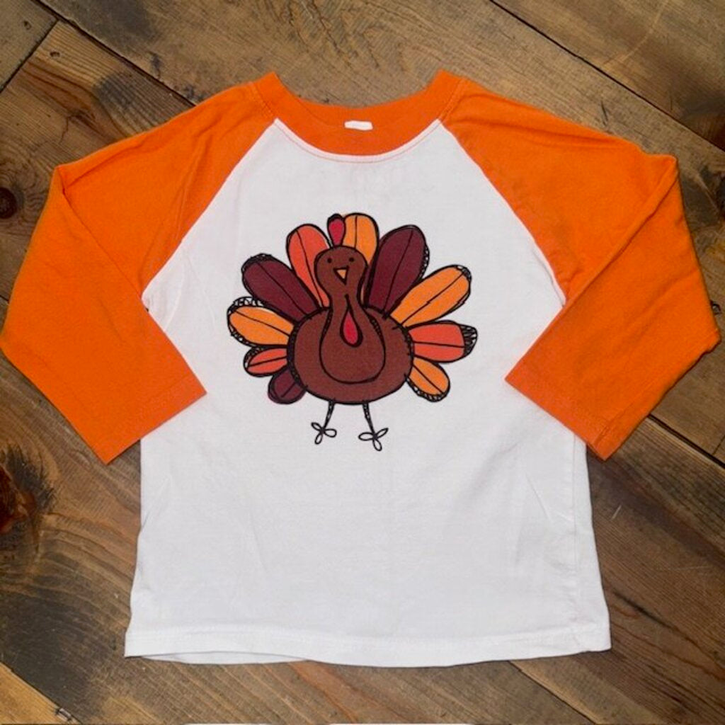 thanksgiving turkey tee 2T