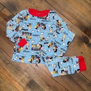 Snoopy Peanuts Pajama set 2T