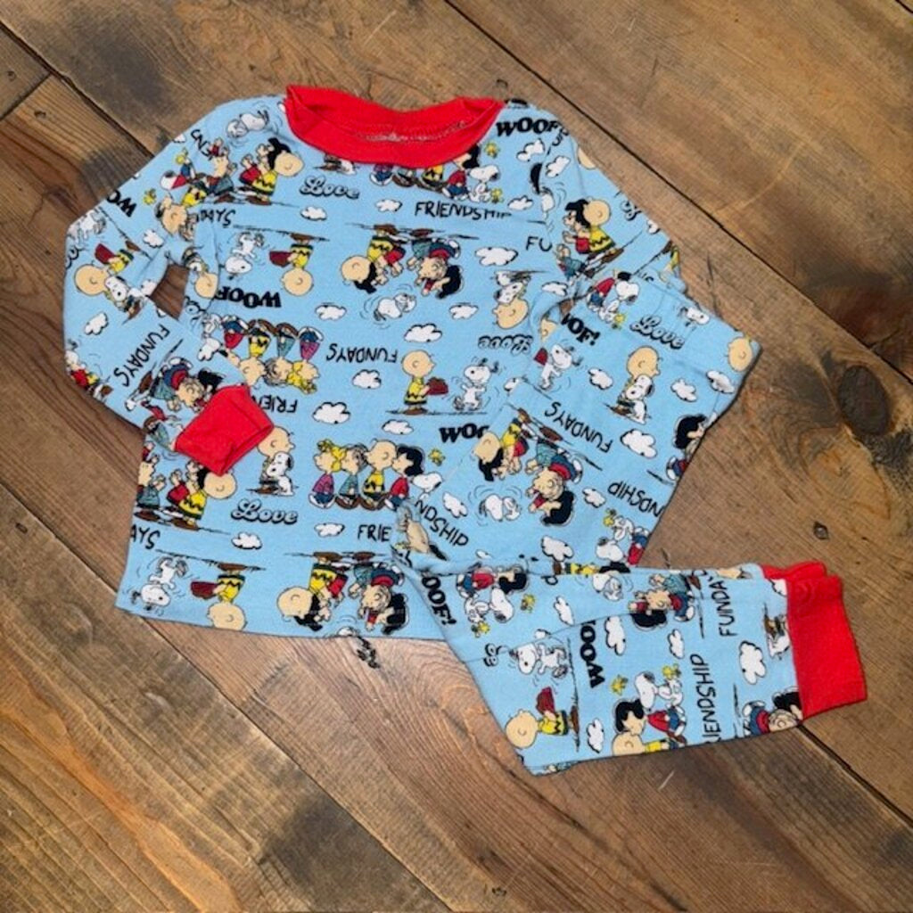 Snoopy Peanuts Pajama set 2T