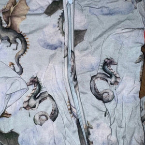 Bamboo Percy the Dragon footie 2T