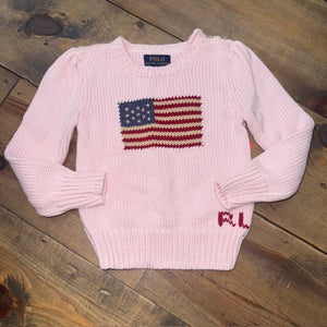 American flag sweater 4T