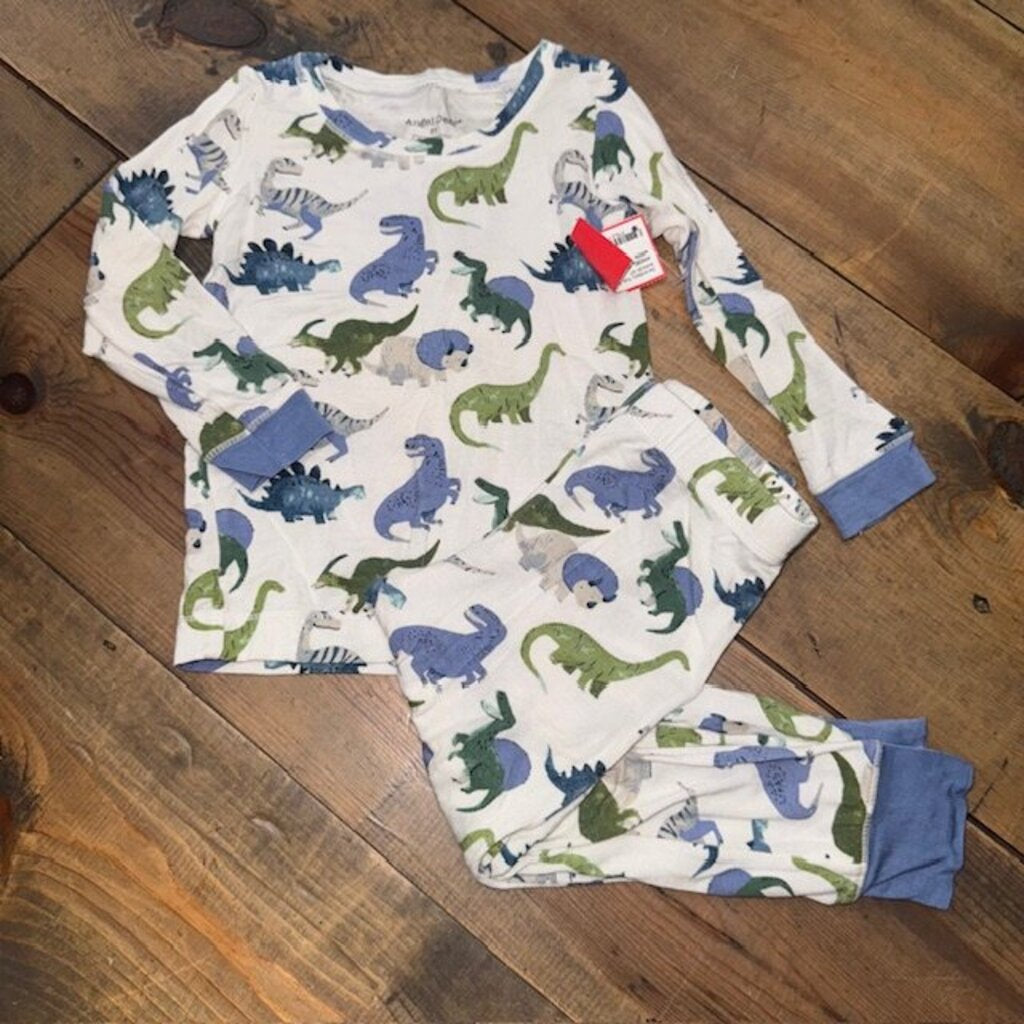 Bamboo Dino pj set 2T