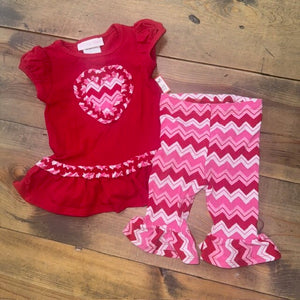Valentine's Day Outfit 6/9M
