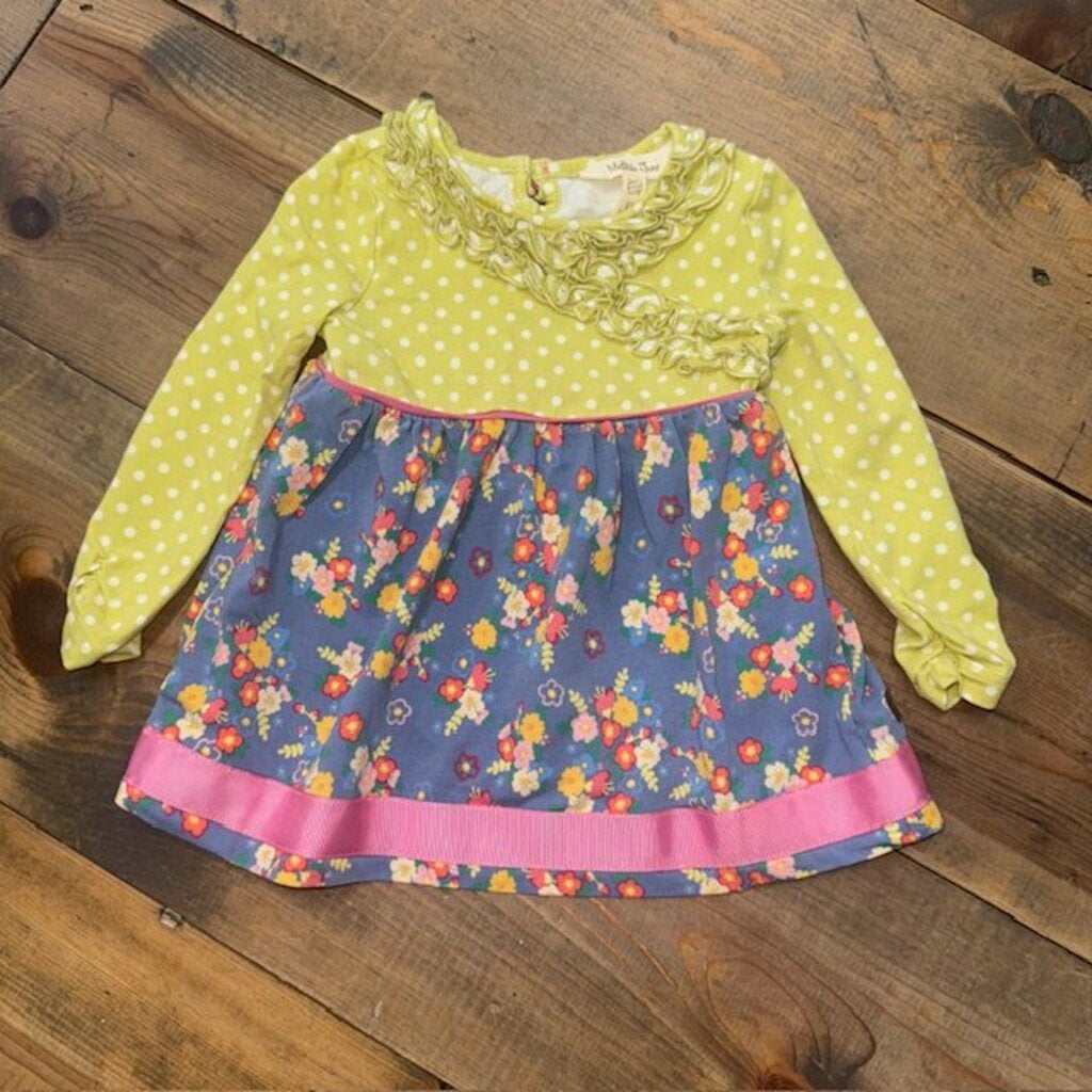 floral ruffle dress 9M