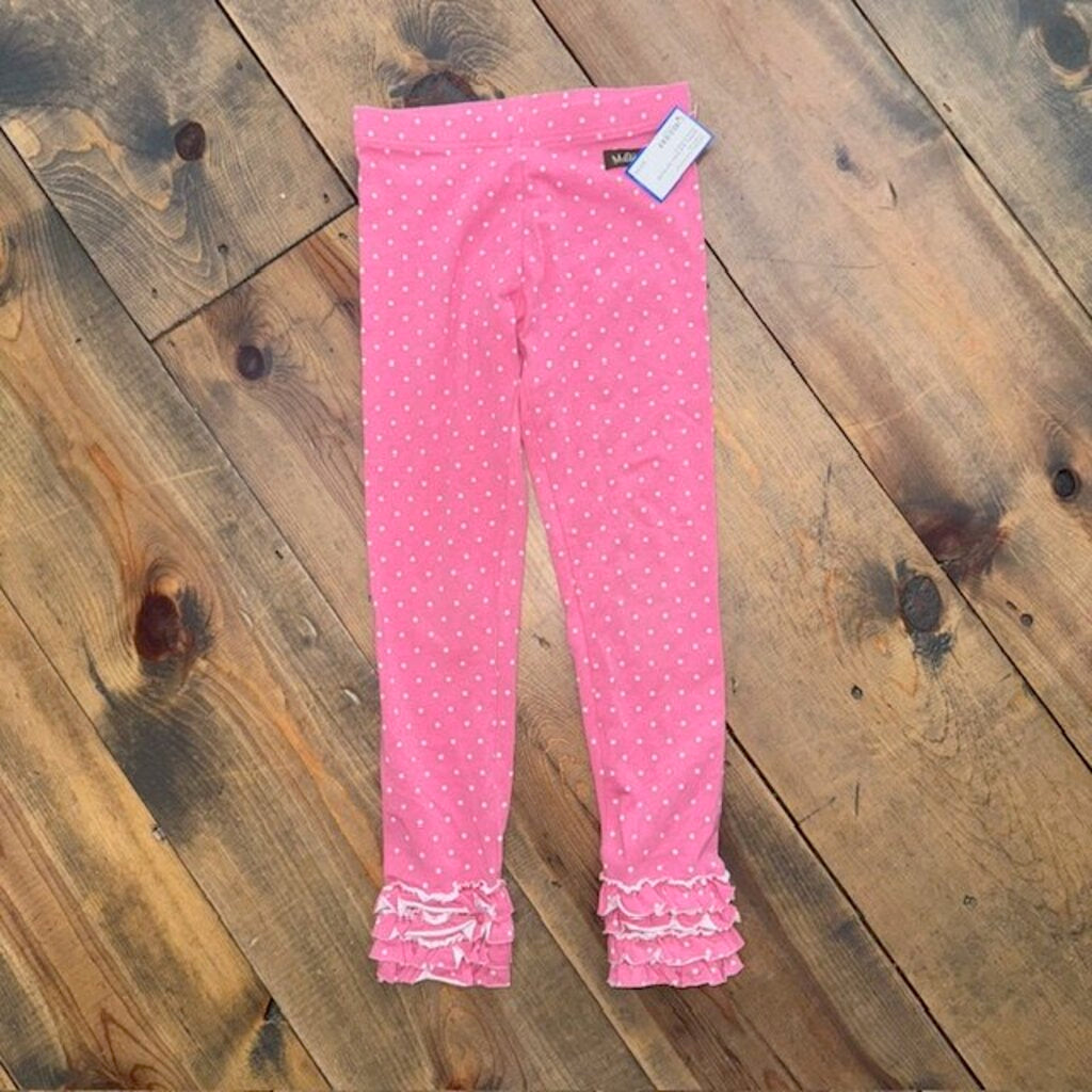 Polka Dot Ruffle Pants 6
