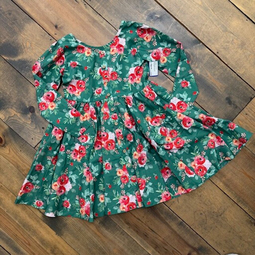 NEW! Christmas Floral Dress 10