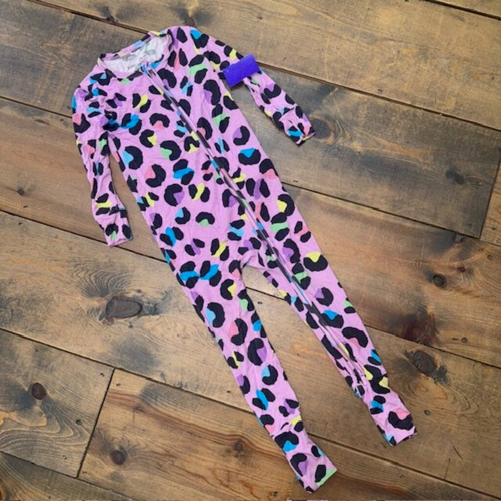 Leopard Bamboo Convertible Romper 18/24M