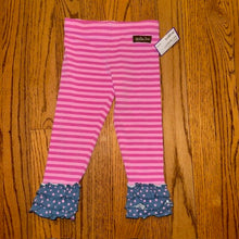 Load image into Gallery viewer, Stripe Ruffle Pants 2T
