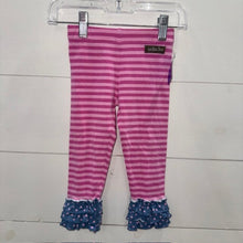 Load image into Gallery viewer, Stripe Ruffle Pants 2T
