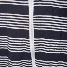 Load image into Gallery viewer, bamboo striped zipper footie 3/6M
