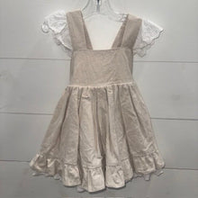 Load image into Gallery viewer, Linen &amp; Lace Dress Tunic 4T
