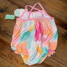 Load image into Gallery viewer, NEW!! Tie Dye One Piece Swimsuit 18M
