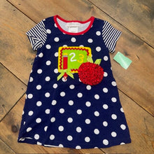 Load image into Gallery viewer, School Alphabet Dress 2T
