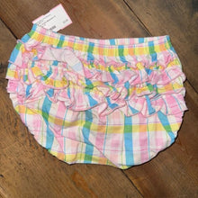 Load image into Gallery viewer, Plaid Ruffle Bloomers 3T
