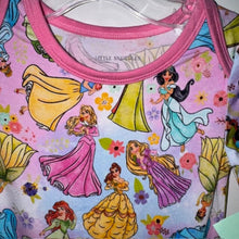 Load image into Gallery viewer, bamboo Disney princess bodysuit 2T

