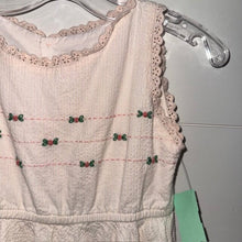 Load image into Gallery viewer, embroidered flowers sleeveless dress 6
