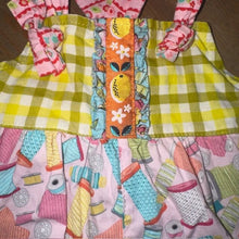 Load image into Gallery viewer, Sewing Knot Romper 18M
