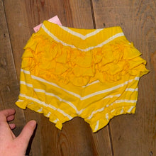Load image into Gallery viewer, Stripe Ruffle Shorts 6/12M
