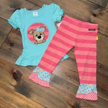 Load image into Gallery viewer, Puppy Applique Tee m2m MJ 2T
