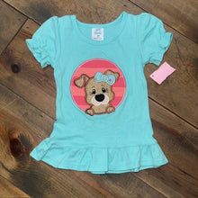 Load image into Gallery viewer, Puppy Applique Tee m2m MJ 2T
