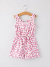 Load image into Gallery viewer, Short Jumpsuit - Pink Leopard
