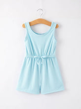Load image into Gallery viewer, Short Jumpsuit - Light Blue
