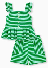 Load image into Gallery viewer, Striped Short Set
