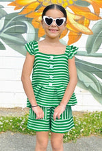 Load image into Gallery viewer, Striped Short Set
