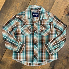 Load image into Gallery viewer, Long Sleeve Pearl Snap Western Shirt 4/5T
