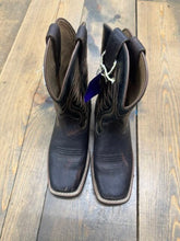 Load image into Gallery viewer, Youth Cowboy AMOS SQUARE TOE BOOTS 1
