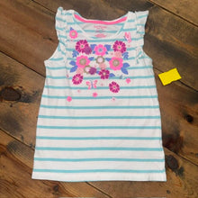 Load image into Gallery viewer, striped floral top 7/8
