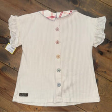 Load image into Gallery viewer, SS collared button back tee 8
