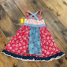 Load image into Gallery viewer, 4th of July Knot Dress 8
