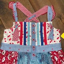 Load image into Gallery viewer, 4th of July Knot Dress 8
