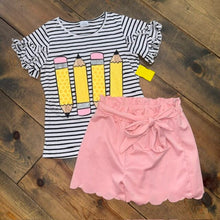 Load image into Gallery viewer, Pencil Back to School Outfit 7/8
